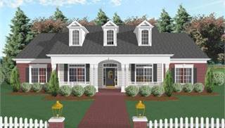 Colonial Home Plans by DFD House Plans